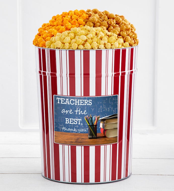 Tins With Pop® 4 Gallon Teachers Are The Best Thank You